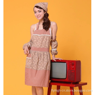 Custom Design Cheap Kitchen Cooking Apron for Women